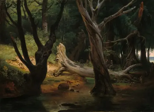 Departure for the Hunt in the Pontine Marshes, by Horace Vernet