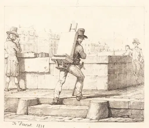 Frontispiece for the portfolio "Croquis Lithographiques par H. Vernet", by Horace Vernet