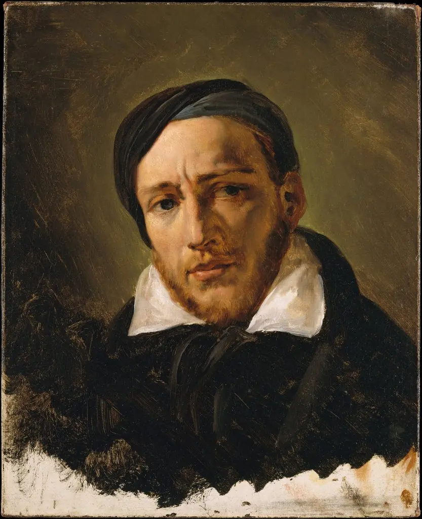 Jean-Louis-André-Théodore Gericault (1791–1824), by Horace Vernet