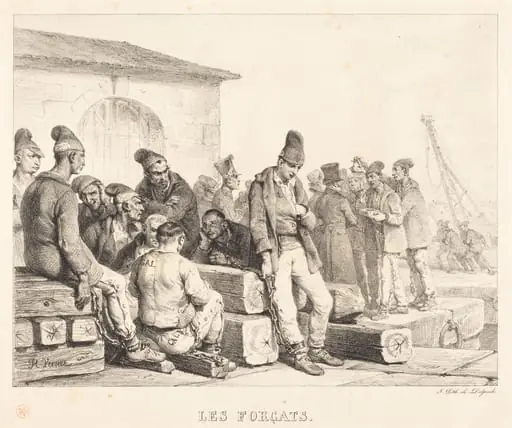 Les Forçats (The Convicts), by Horace Vernet