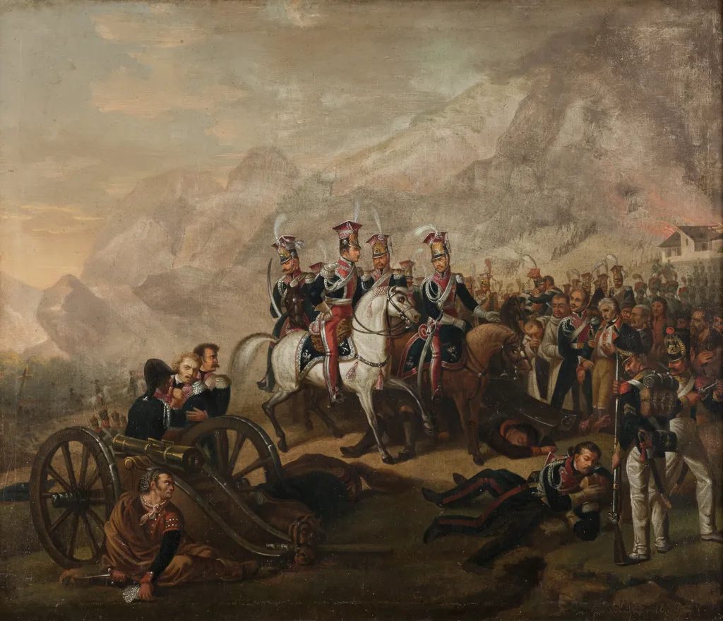 Somosierra, by Horace Vernet, oil, 1839
