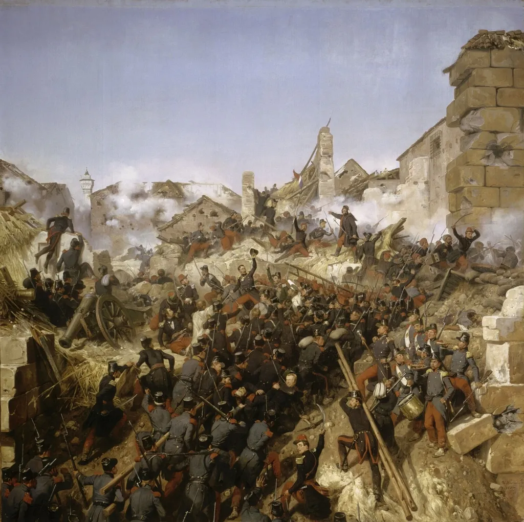 The capture of Constantine. October 13, 1837, by Horace Vernet, oil, 1838