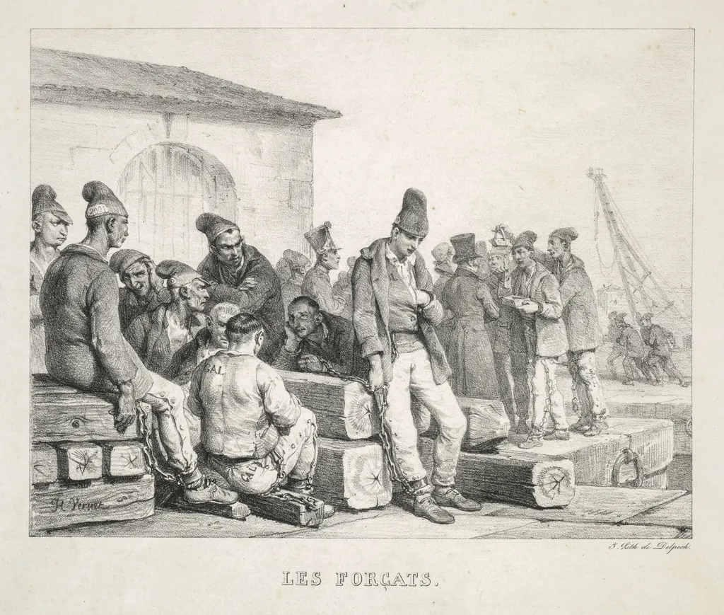 The Convicts, by Horace Vernet, 1826