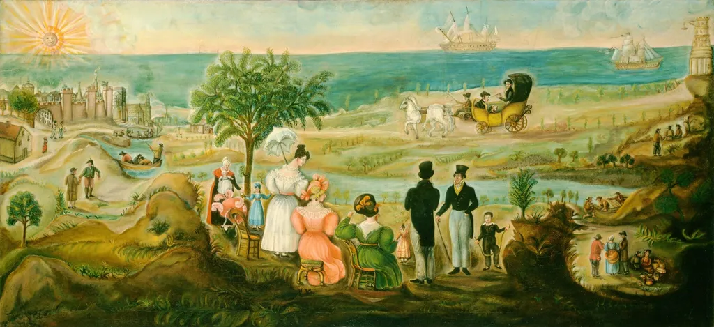 Horizon of the New World, oil, 1830
