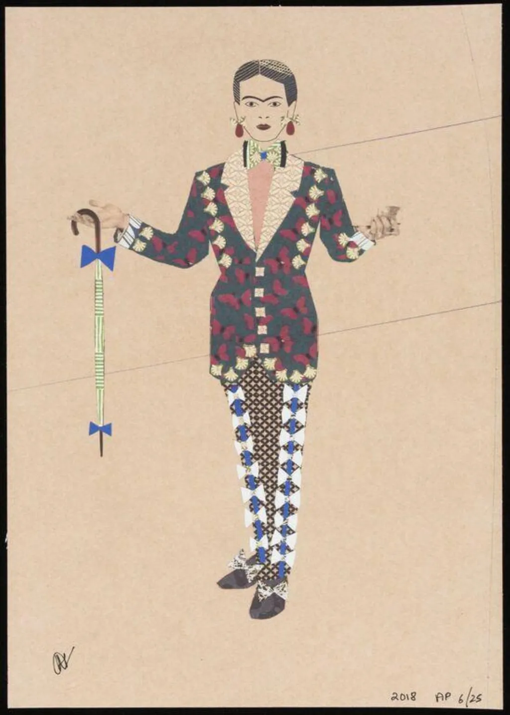 Trouser Suit Print, by Hormazd Narielwalla, 2018