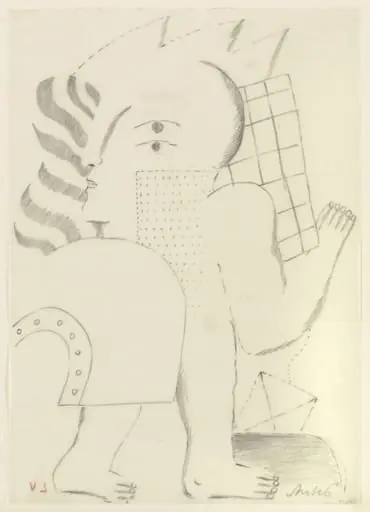 Untitled, by Horst Antes