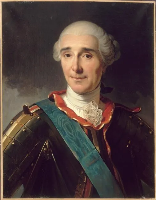 Guy Michel de Durfort, Duke of Lorges, Marshall of France, by Hortense Haudebourt-Lescot, oil, 1835