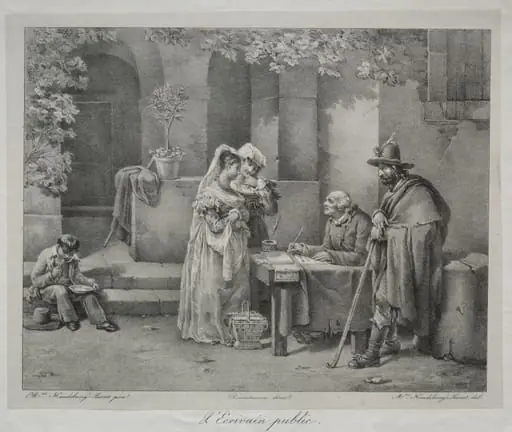 The Public Writer, by Hortense Haudebourt-Lescot