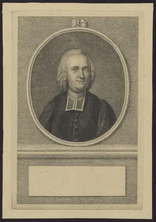 Portrait of [Pierre Jacques Courtonne], by Houbraken Jacob, 1778