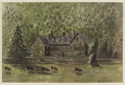 House at Dol-y-moch, Maentwrog Valley, Merionethshire