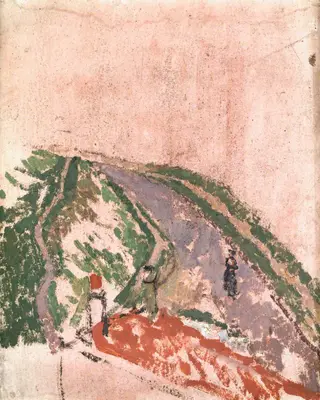 House: View from the Artist's Studio, by Gwen John