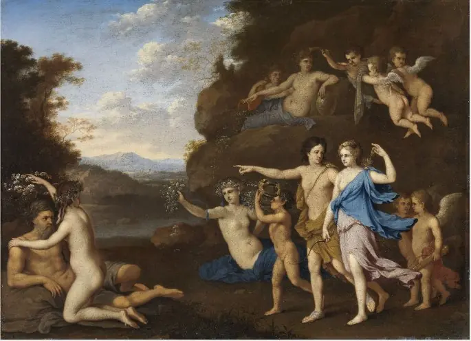 A Classical Landscape, by Hovingham Master
