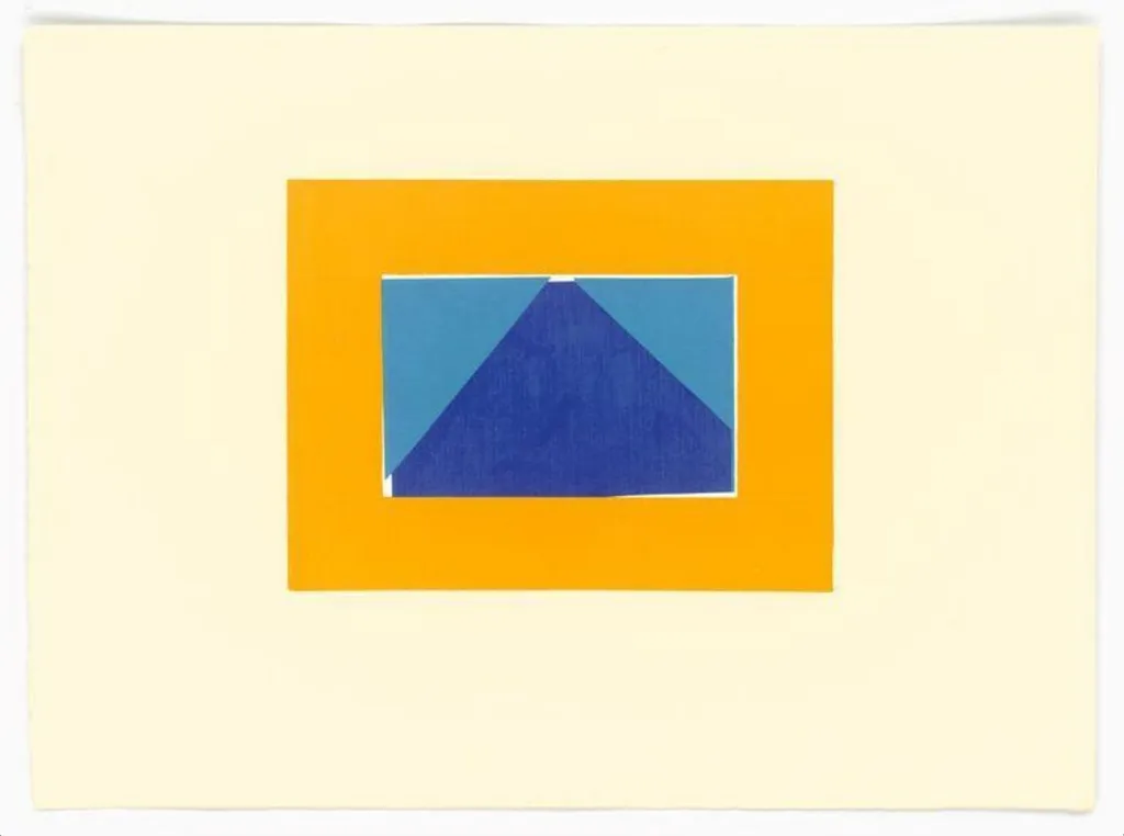 Indian View C, by Howard Hodgkin