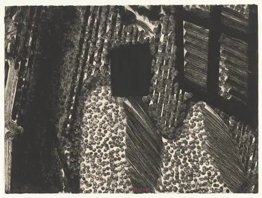 Untitled, by Howard Hodgkin