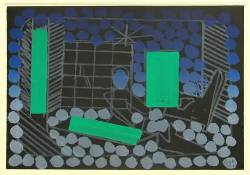 Untitled, by Howard Hodgkin