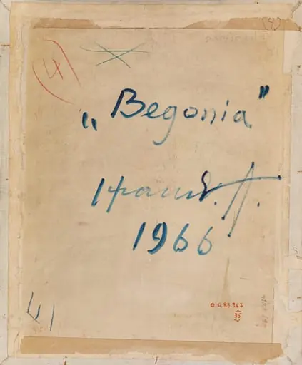 Begonie și carte