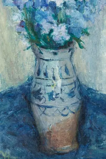 Flori albastre, by Hrandt Avakian