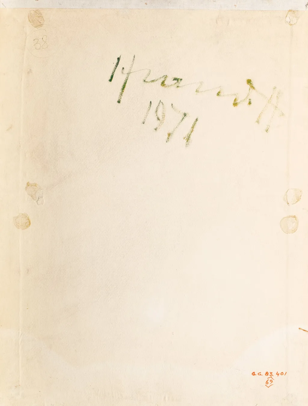 Flori de toamnă și gutuie, by Hrandt Avakian, 1971