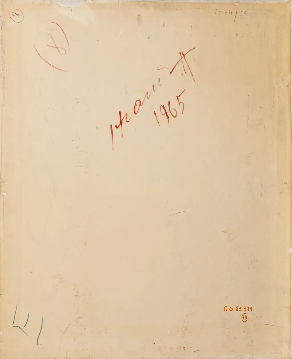 Forsiția pe fond albastru, by Hrandt Avakian, unspecified, 1850