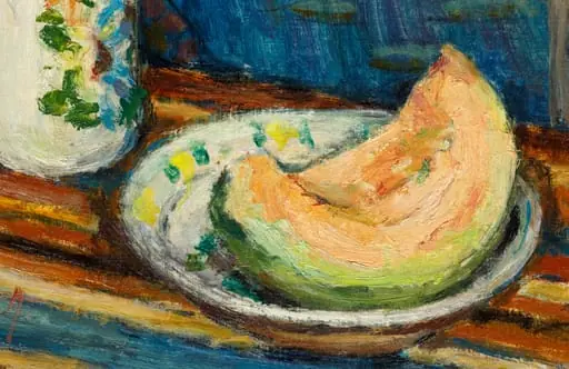 Natură moartă cu pepene, by Hrandt Avakian