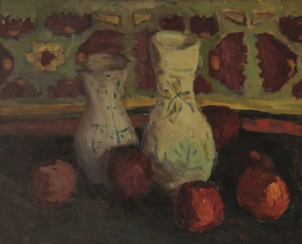 Natură statică, by Hrandt Avakian, unspecified, 1950