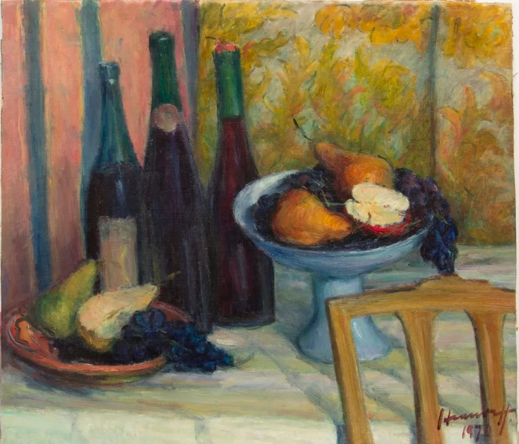 Natură statică, by Hrandt Avakian, 1970