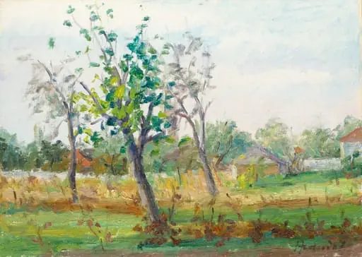 Peisaj de primăvară, by Hrandt Avakian