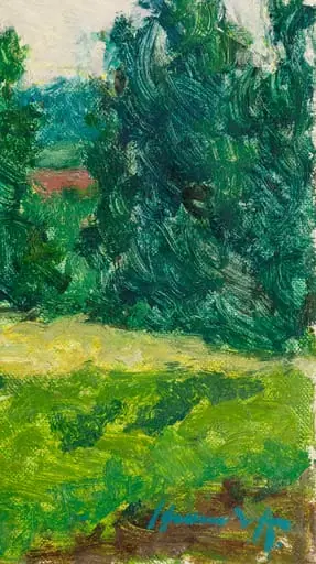 Peisaj de vară, by Hrandt Avakian