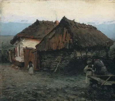 Подвір'я, by Hryhorij Djadtschenko