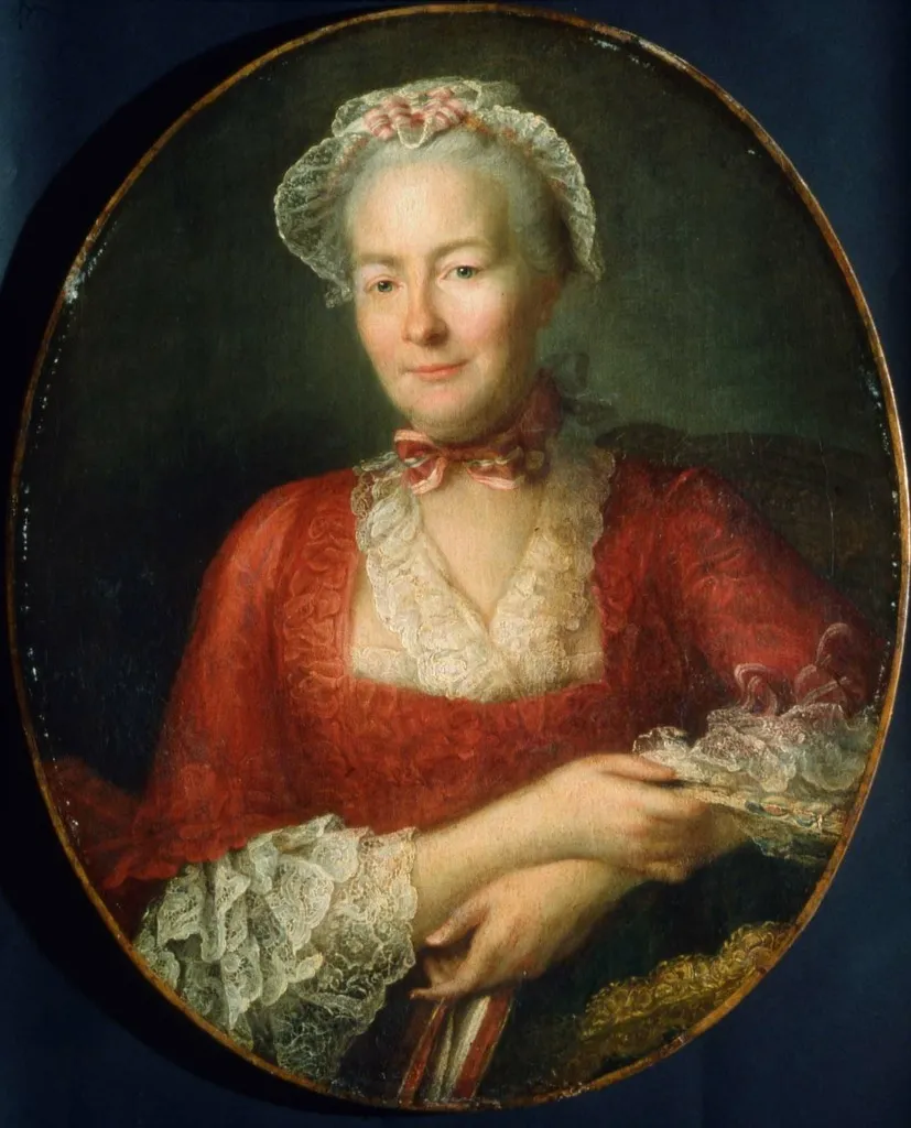 Portrait of a Woman, by Hubert Drouais, oil, 1743