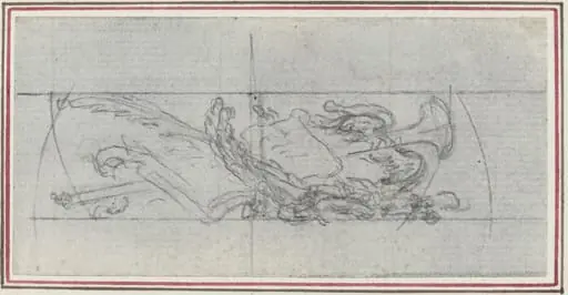 An Ornament with Symbols, by Hubert François Gravelot