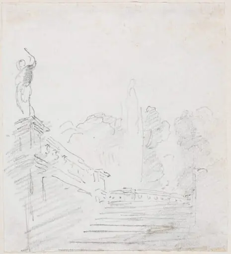 Monumental Stairway, by Hubert Robert