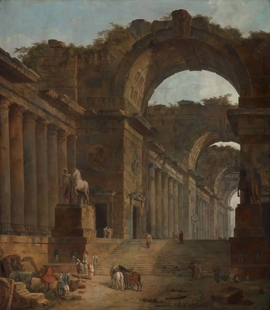 The Fountains, by Hubert Robert