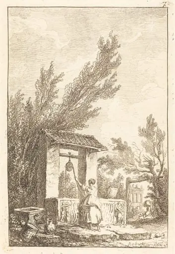 The Well, by Hubert Robert