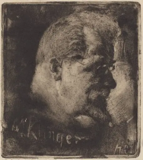 Max Klinger, by Hubert von Herkomer