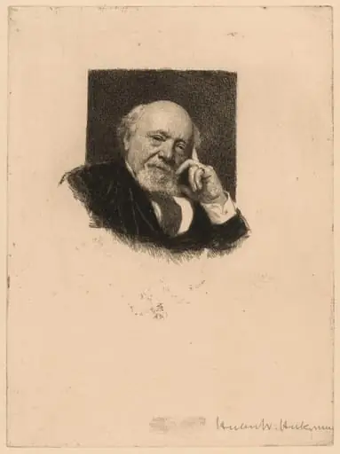 Portrait of a Man, by Hubert von Herkomer