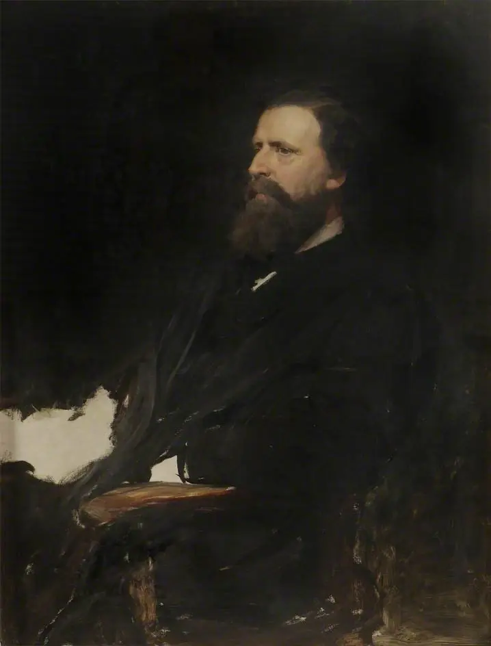 Study of Alexander Macdonald, by Hubert von Herkomer