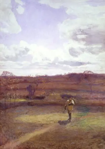The Itinerant, by Hubert von Herkomer