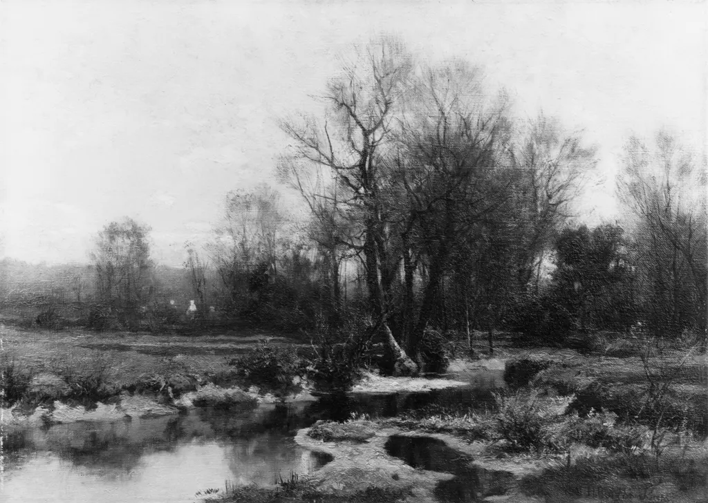 Autumn, by Hugh Bolton Jones, oil, 1891