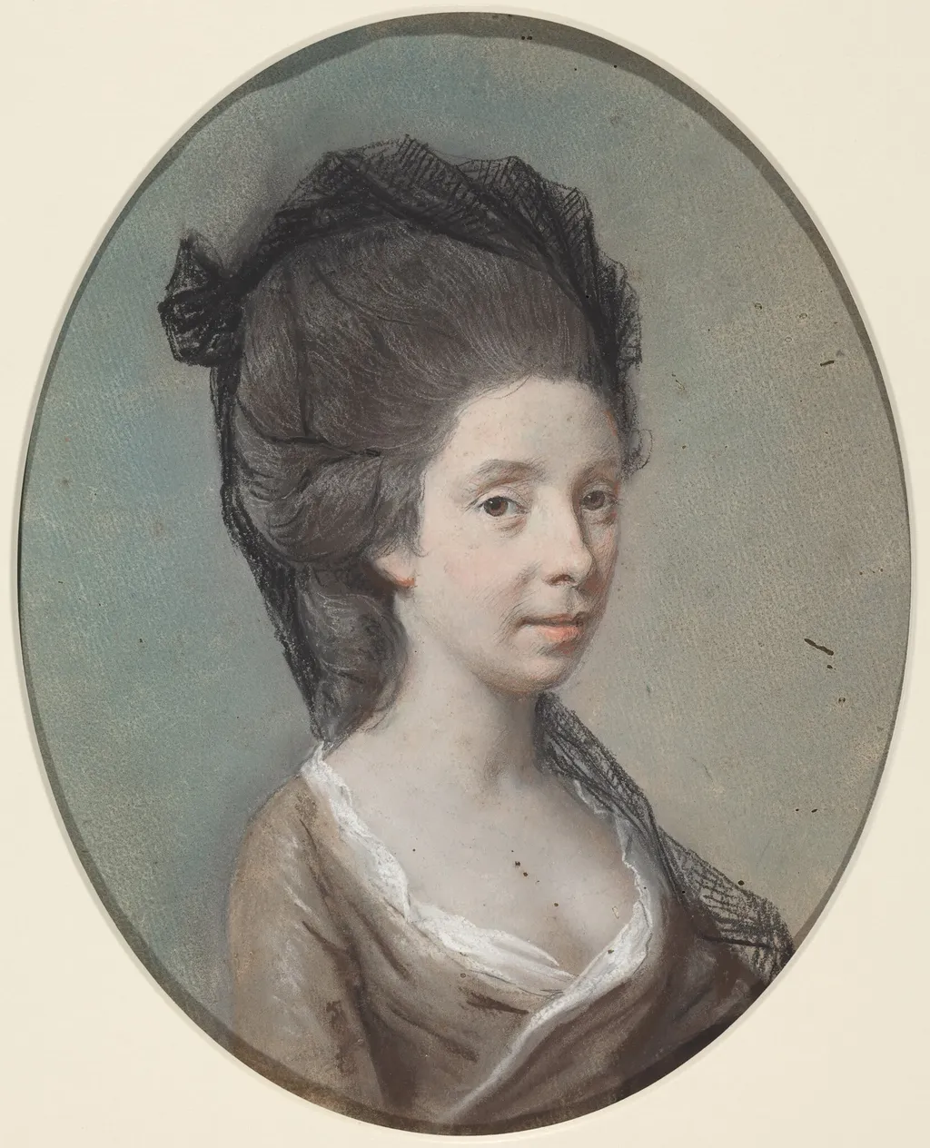 Lady Holland (Lady Mary Fitzpatrick), by Hugh Douglas Hamilton, pastel, 1770