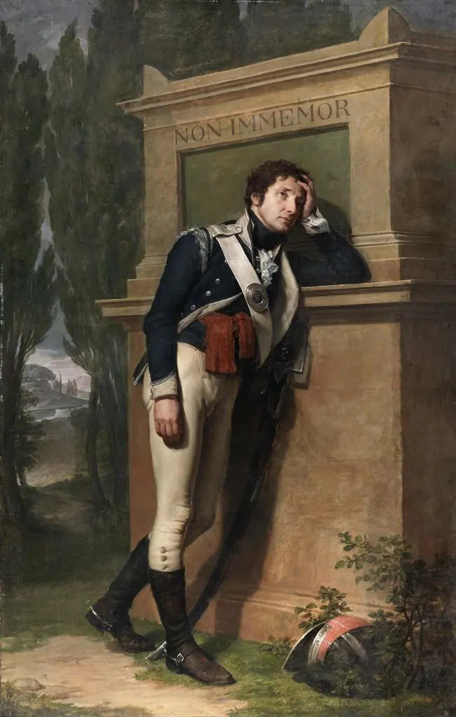 Portrait of Lieutenant Richard Mansergh Saint George (1756/9-1798), by Hugh Douglas Hamilton