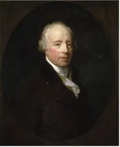 Portrait of Richard Lovell Edgeworth (1744-1817), by Hugh Douglas Hamilton, oil, 1800