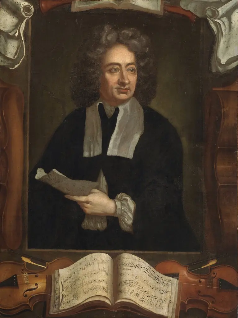 Portrait of Arcangelo Corelli (1653-1713), Composer and Violinist, by Hugh Howard