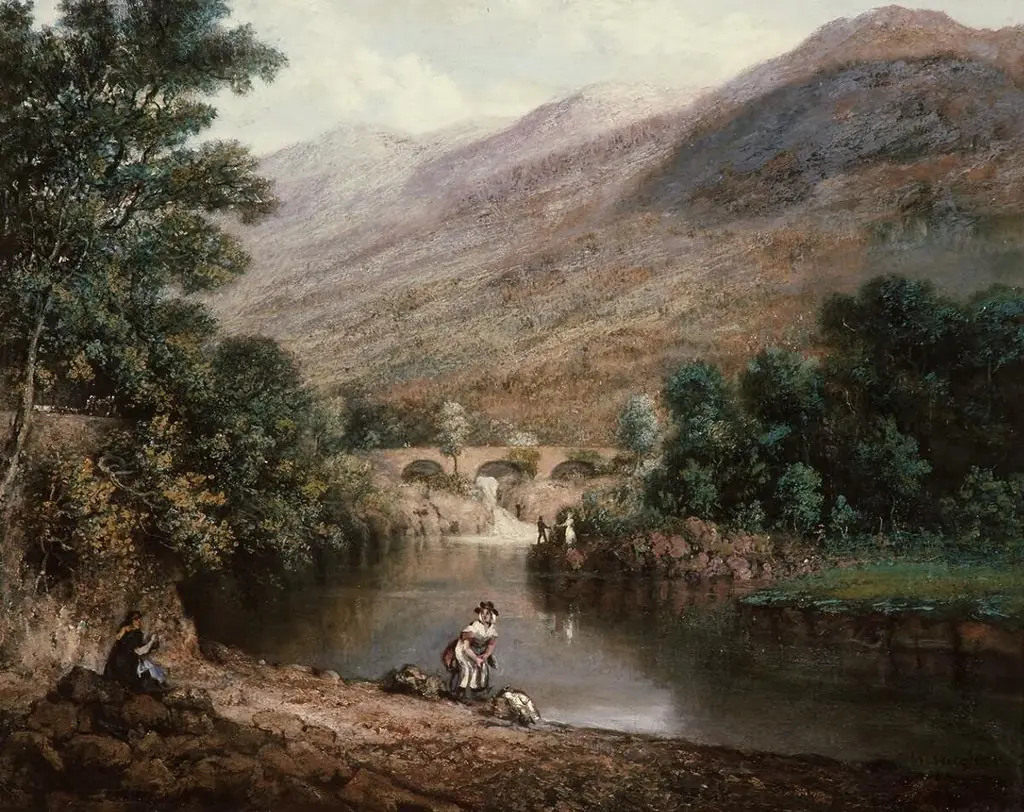 Pont y Pair, Bettws y Coed, by Hugh Hughes