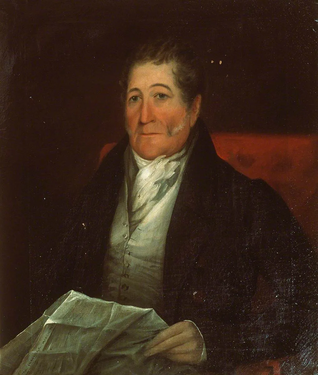 Pryse Pryse (1774–1849), by Hugh Hughes, oil, 1826