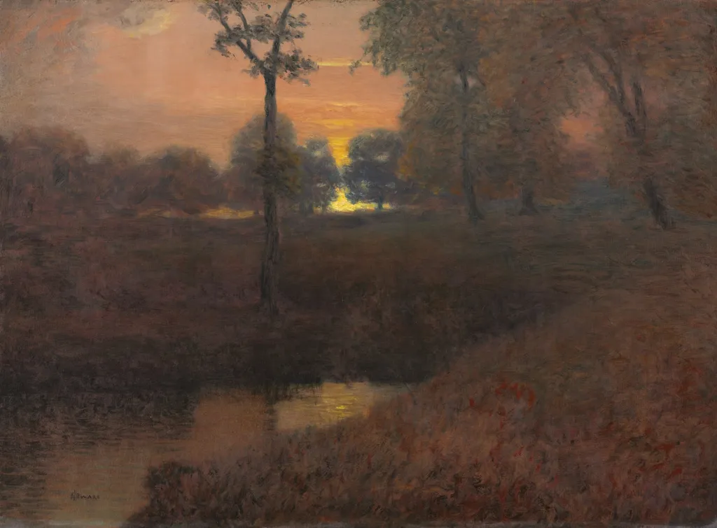 Evening, by Hugh Huntington Howard, unspecified, 1919