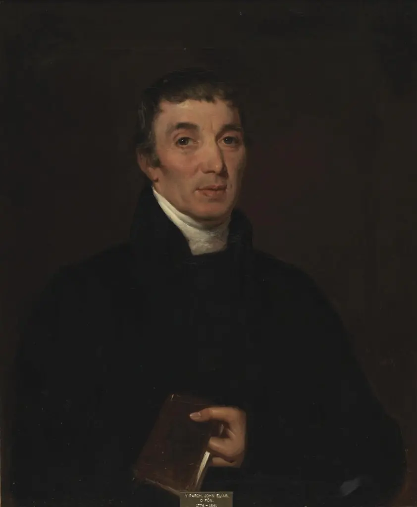 Rev. John Elias, by Hugh Jones