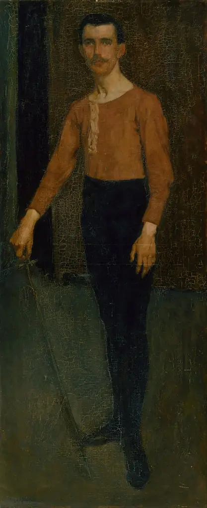 The foil, by Hugh Ramsay