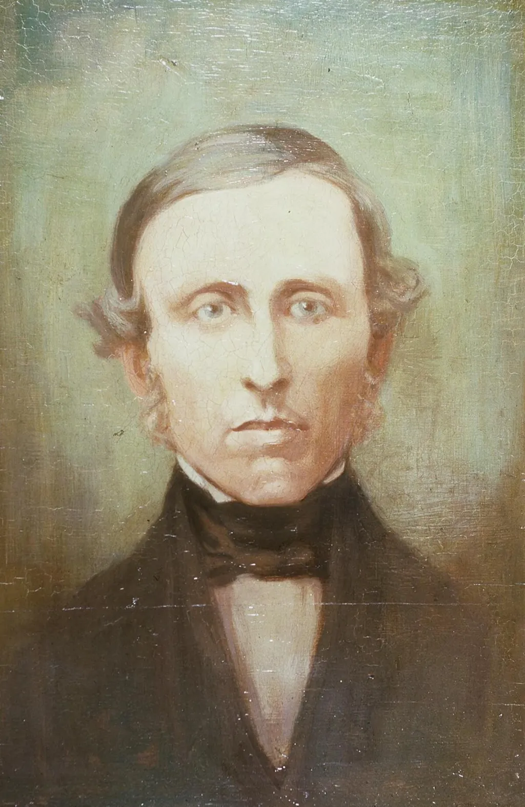 Richard Williams, Gaerwen, Anglesey, by Hugh Williams, oil, 1840