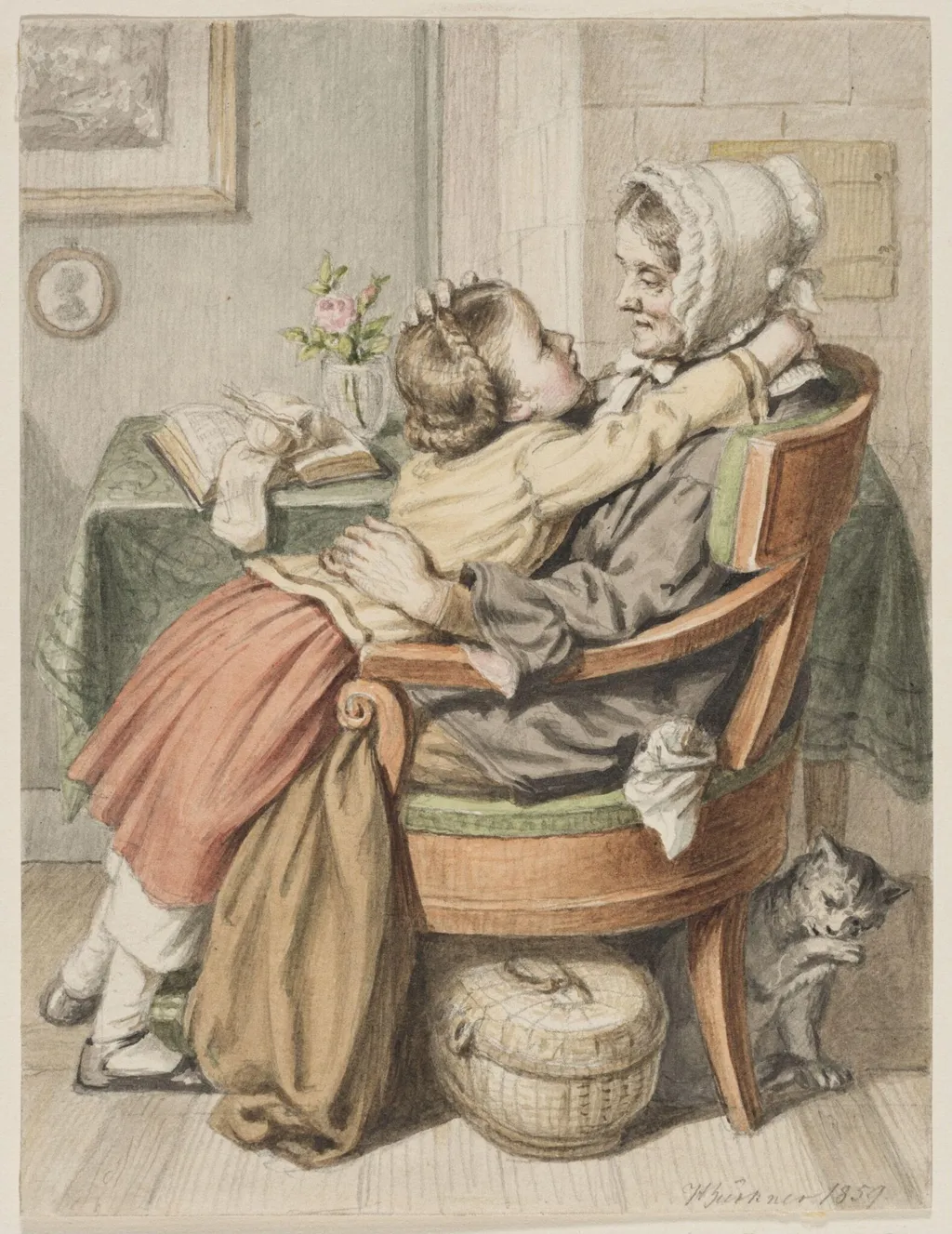 Untitled, by Hugo Bürkner, 1859